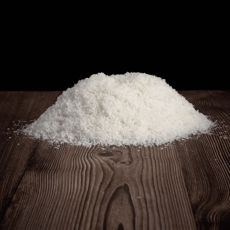 Grated dry coconut flakes