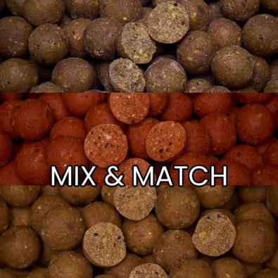 mix & match boilies 25kg boilies